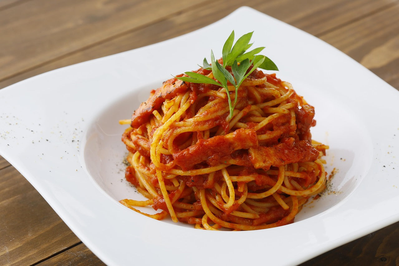 パスタにひとふり